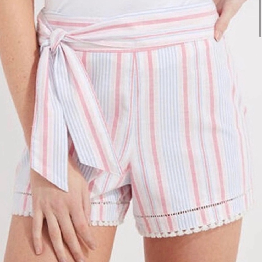 VINEYARD VINES ABACOS STRIPEBOW SHORTS -Size 4